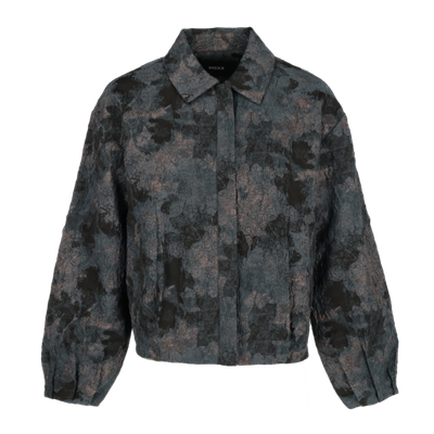 Jacquard bomberjacket