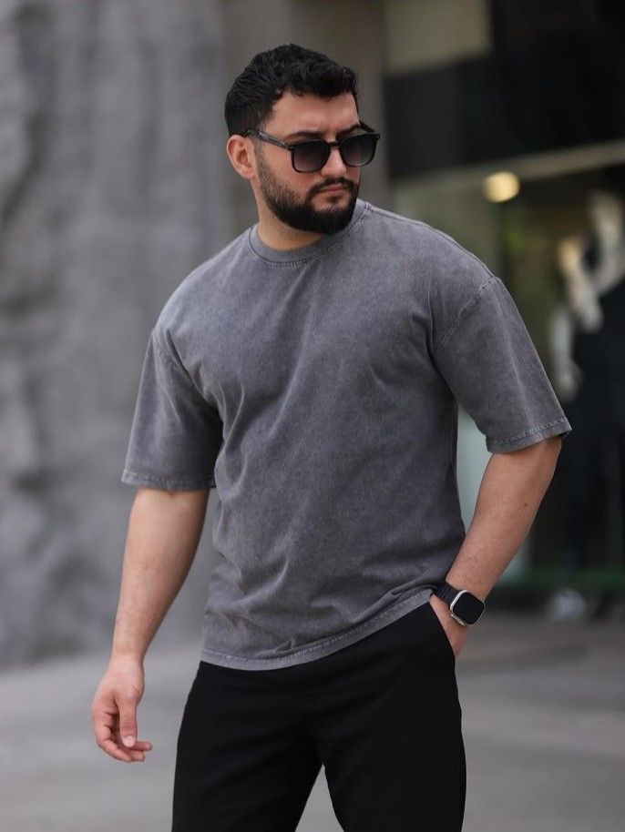 Basic Washed Oversize Tee