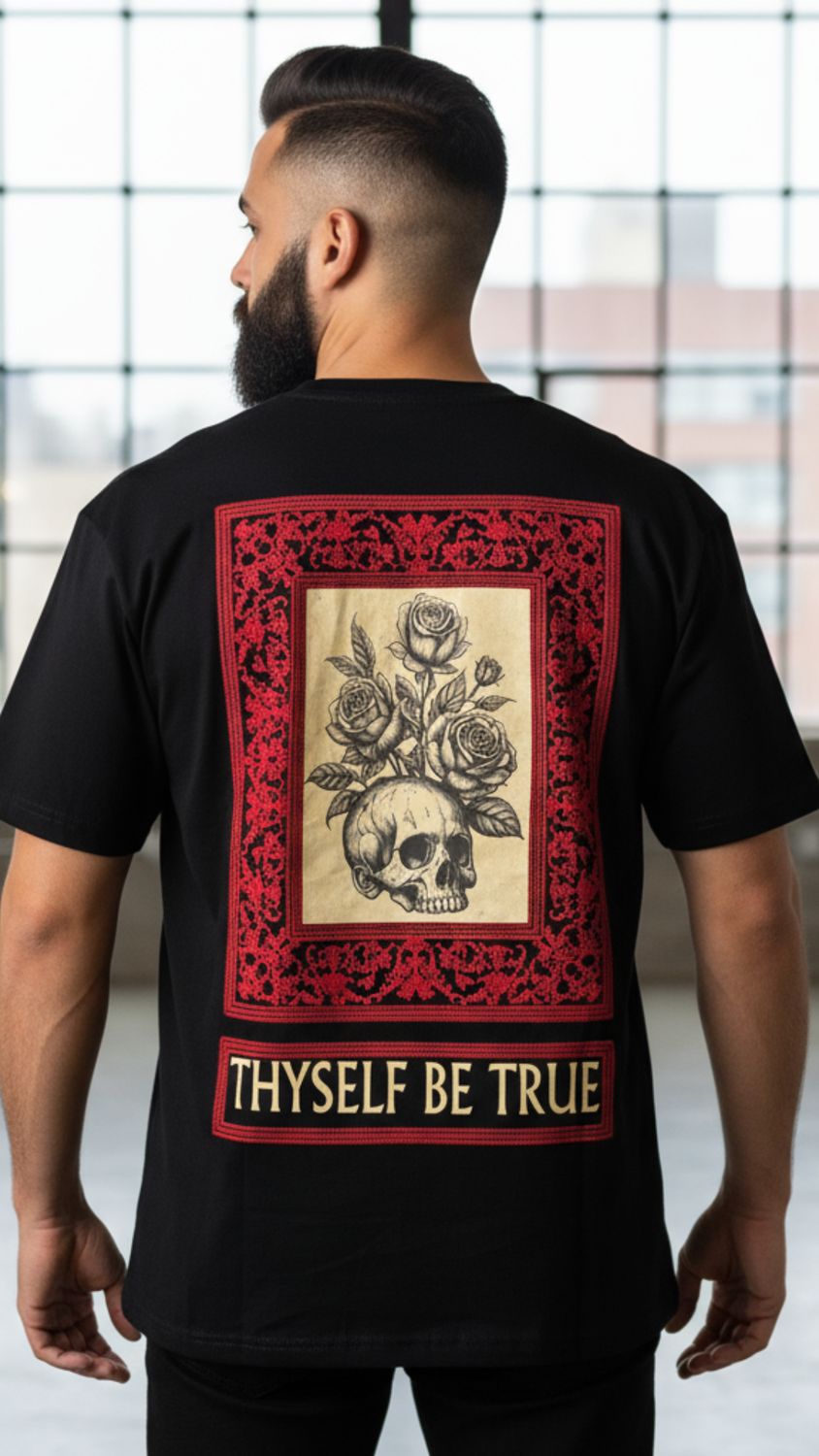 Oversized Thyself be true Tee