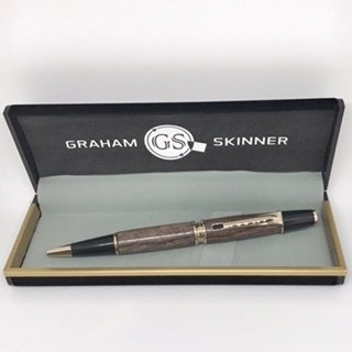 Babbio Gold Pen in Walnut