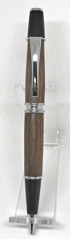 Babbio Chrome Pen in Walnut