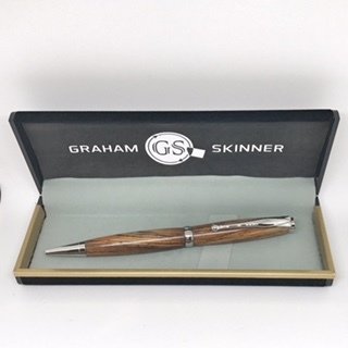 Dad&#39;s Fav Rhodium Pen in Cocobolo