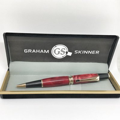 Babbio Gold Pen in Red