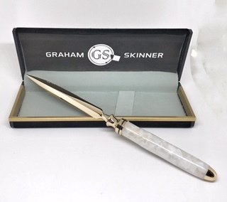 Double Great Letter Opener in Pearl
