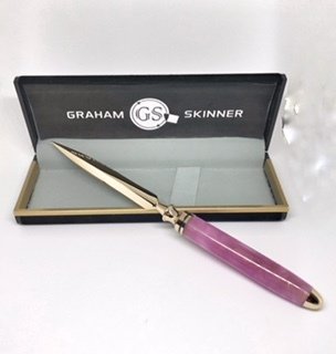 Double Great Letter Opener in Pink