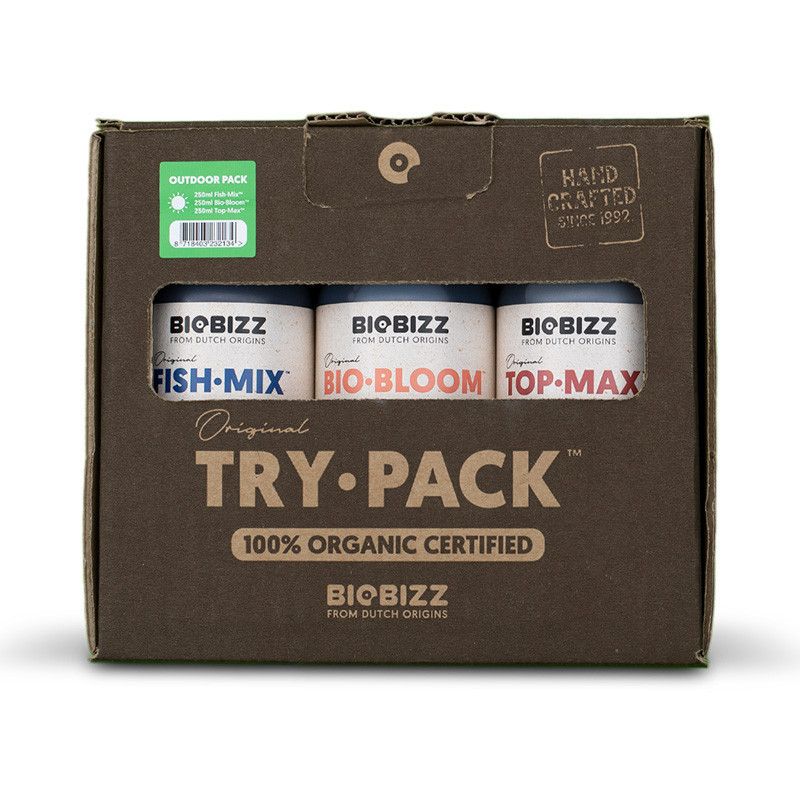 Try Pack Outdoor - Pack engrais organique extérieur - BIOBIZZ