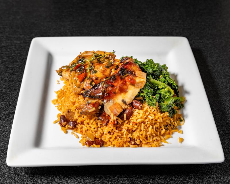 1. Baked Barbecue Chicken Meal