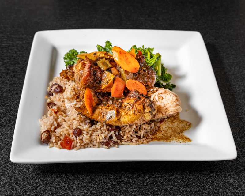 2. Brown Stew Chicken Meal