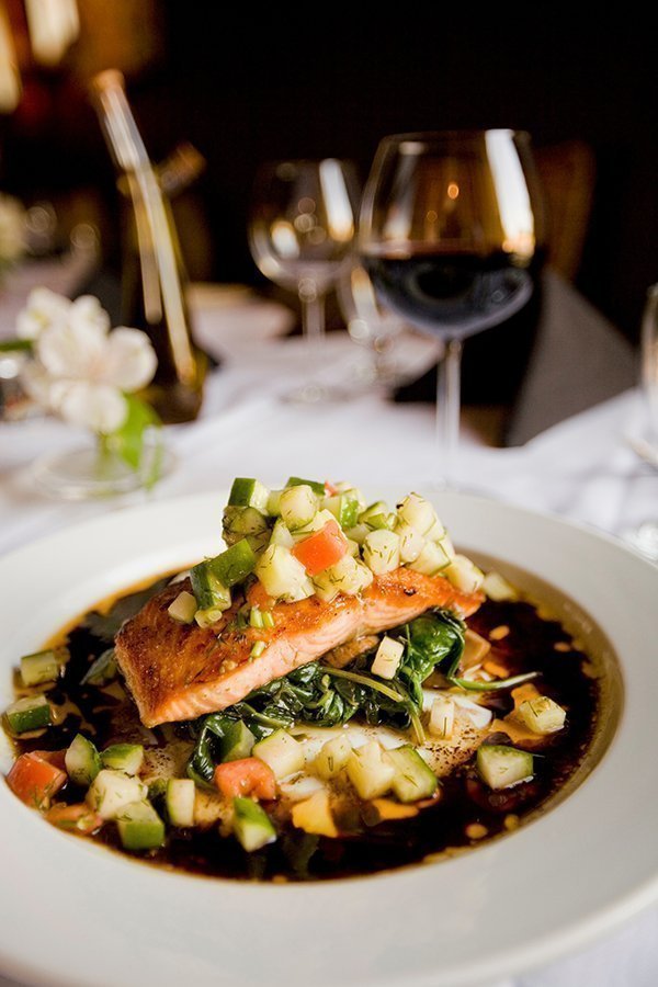 Alder Grilled Salmon
