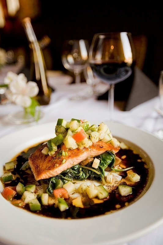 Alder Grilled Salmon