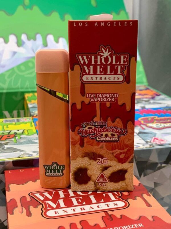 HUCKLEBERRY COOKIES WHOLE MELT (50carts $500)