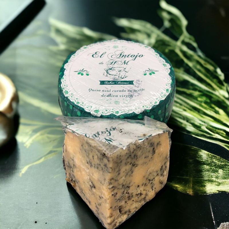 Queso Azul Curado en Aceite de Oliva Virgen HM