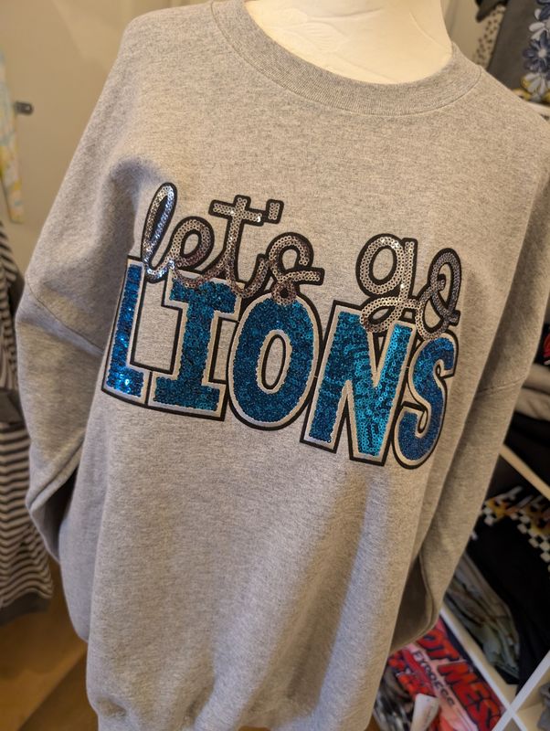 Lets Go Lions Sparkle Crew