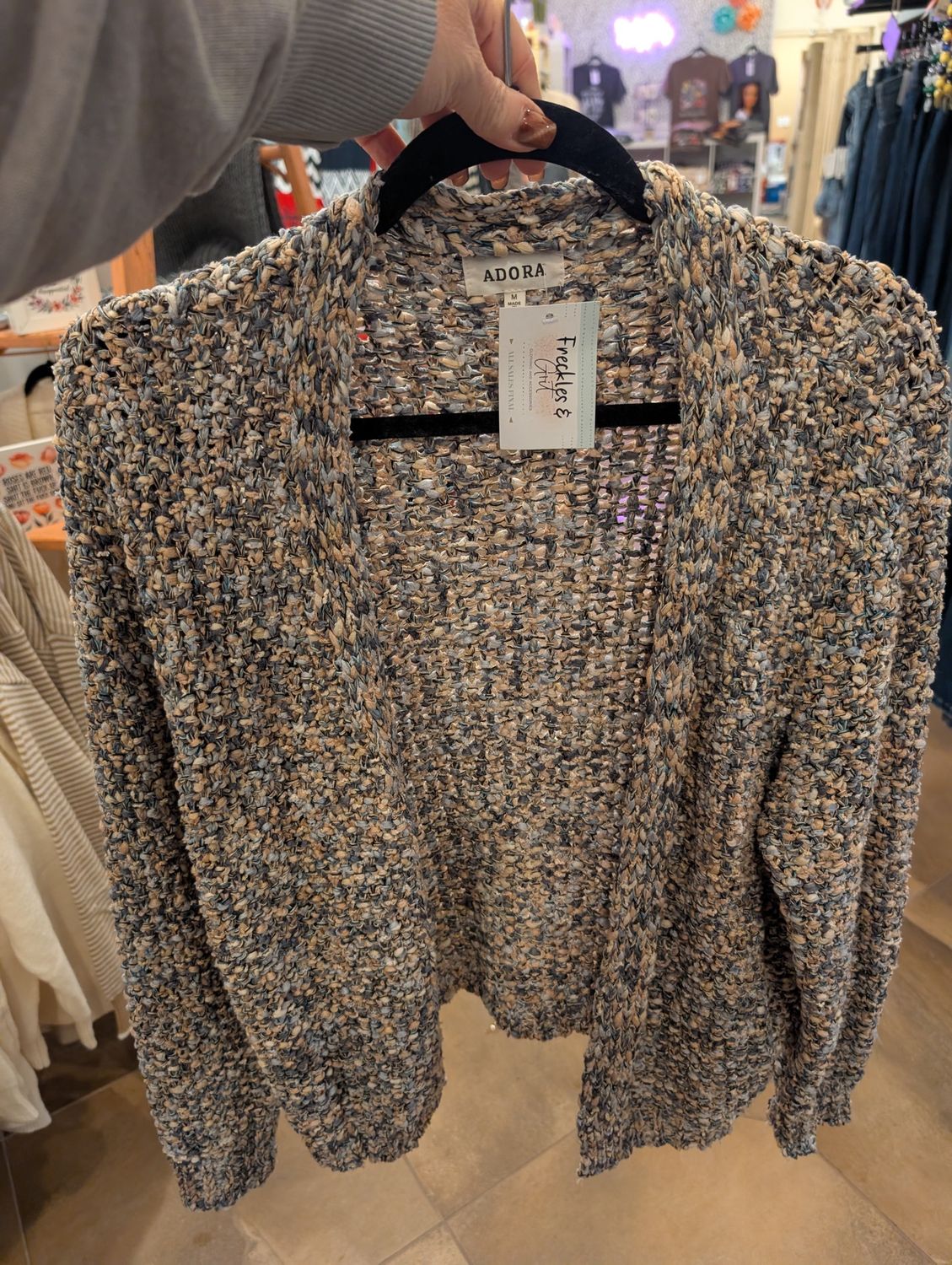 Adora Multi Colored Cardi