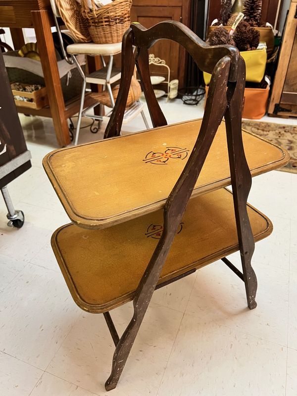 Small Art Nouveau Folding Table