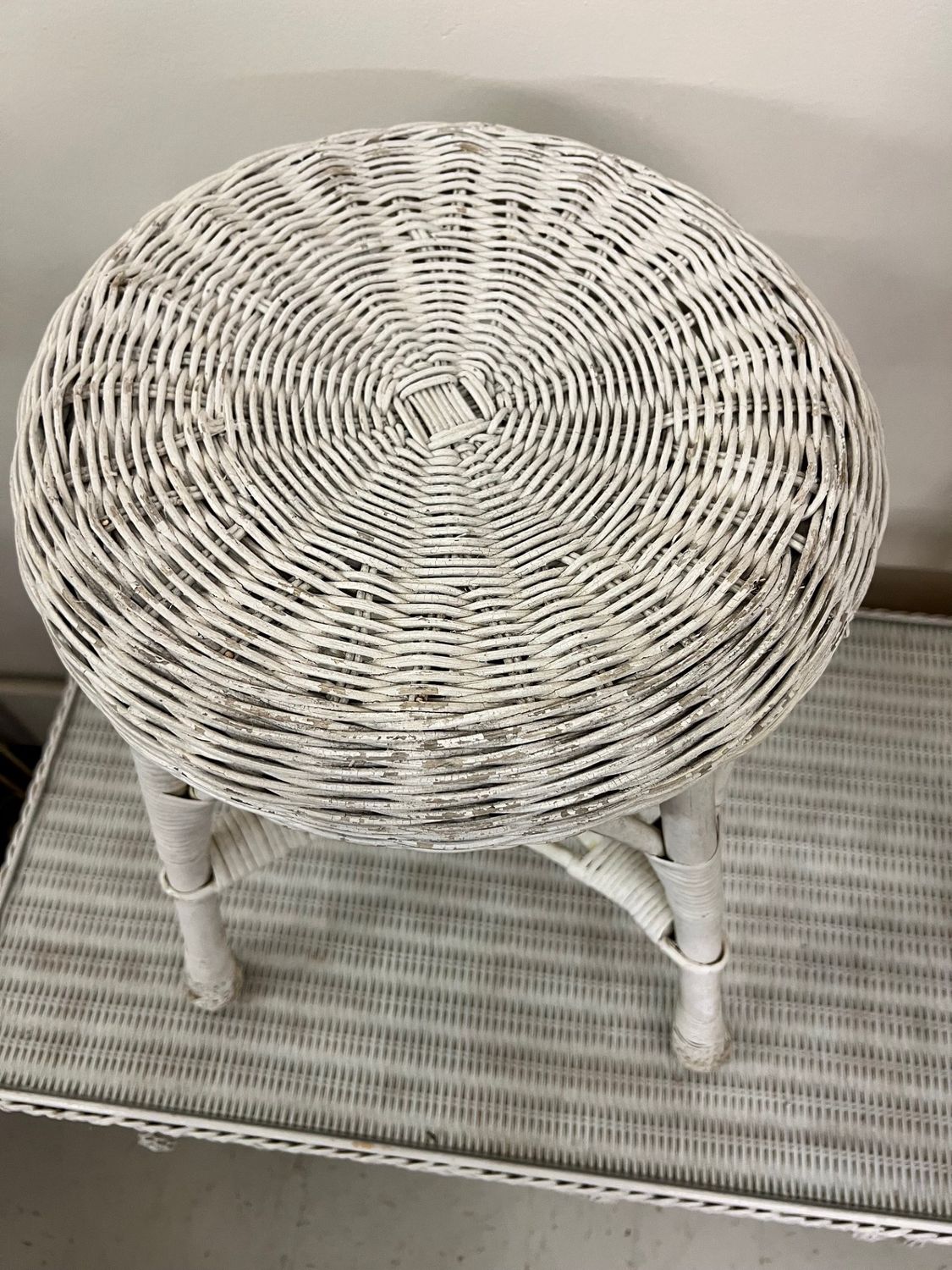 Wicker Stool