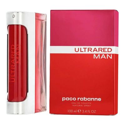 Ultrared Man By Paco Rabanne 3.4 oz Eau De Toilette Spray - perfumesandrea