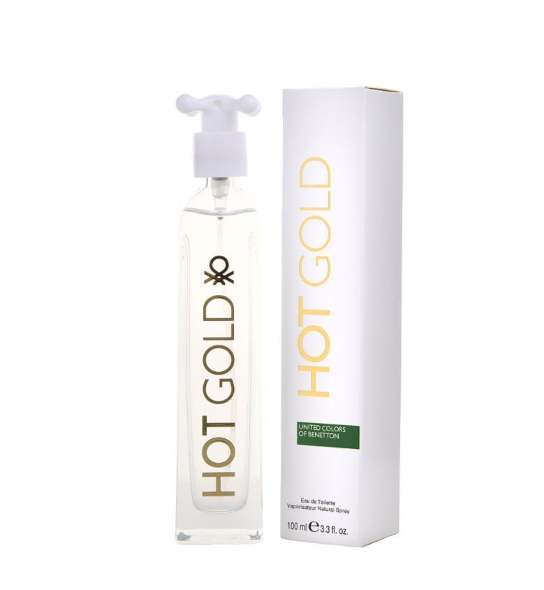 Hot Gold By Benetton For Women 3.3 oz EDT Spray - perfumesandrea