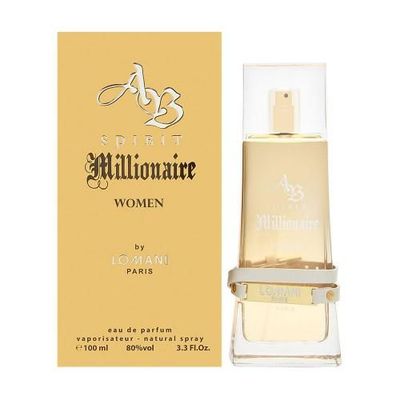 AB Spirit Millionaire By Lomani For Women 3.3oz EDP Spray - perfumesandrea
