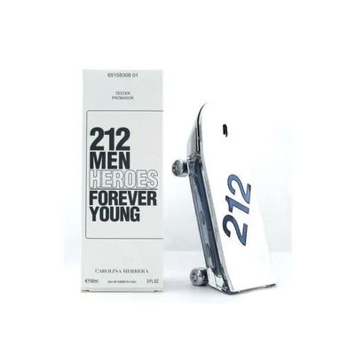 212 Men Heroes Forever Young By Carolina Herrera For Men 3.0 oz EDT Spray (Tester) - perfumesandrea