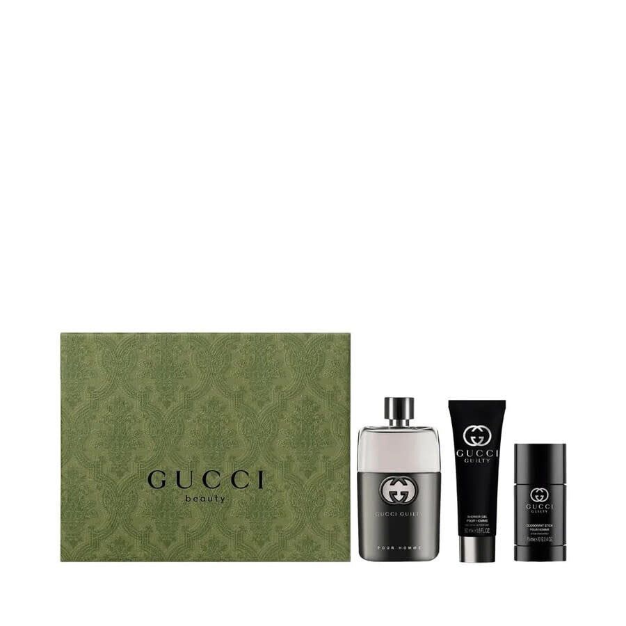 Guilty Pour Homme By Gucci For Men (3pc Gift Set) - perfumesandrea