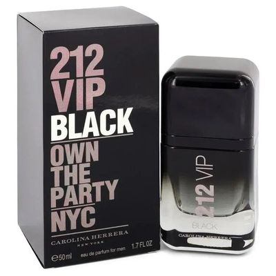 212 Vip Balck By Carolina Herrera For Men 1.7 oz EDP Spray - perfumesandrea