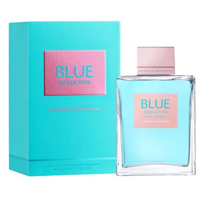 Blue Seduction by Antonio Banderas For Women 6.7 oz Eau De Toilette Spray - perfumesandrea