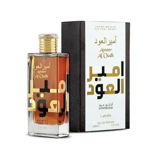 Ameer Al Oudh Intense Oud By Lattafa Unisex 3.4 oz EDP Spray - perfumesandrea