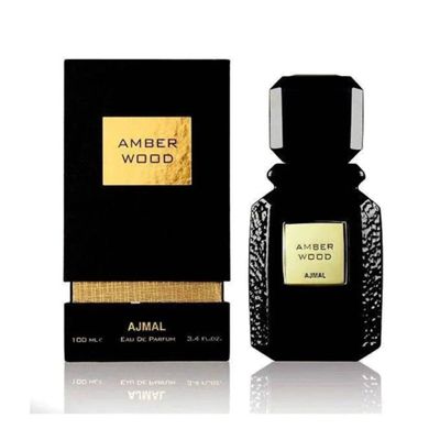 Amber Wood By Ajmal Unisex 3.4 oz EDP Spray - perfumesandrea