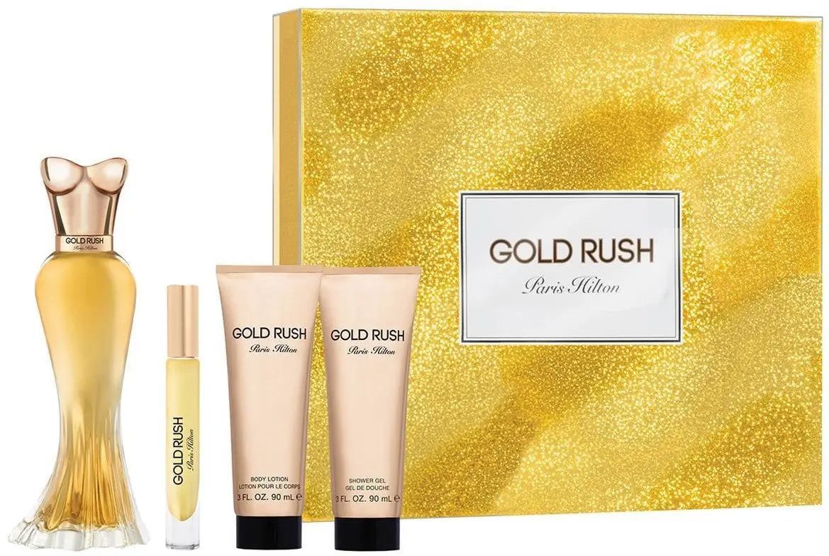 Gold Rush Set 4p 3.4 oz W EDP Spray