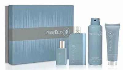 18 By Perry Ellis For Men (4pc Gift Set) Perry Ellis