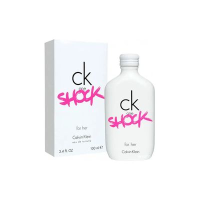 Ck One Shock 3.4 oz W EDT Spray - perfumesandrea