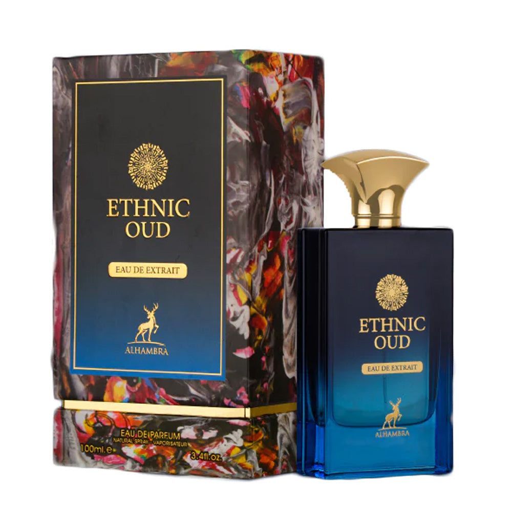 Ethnic Oud By Maison Alhambra Unisex 3.4 oz EDP Spray - perfumesandrea