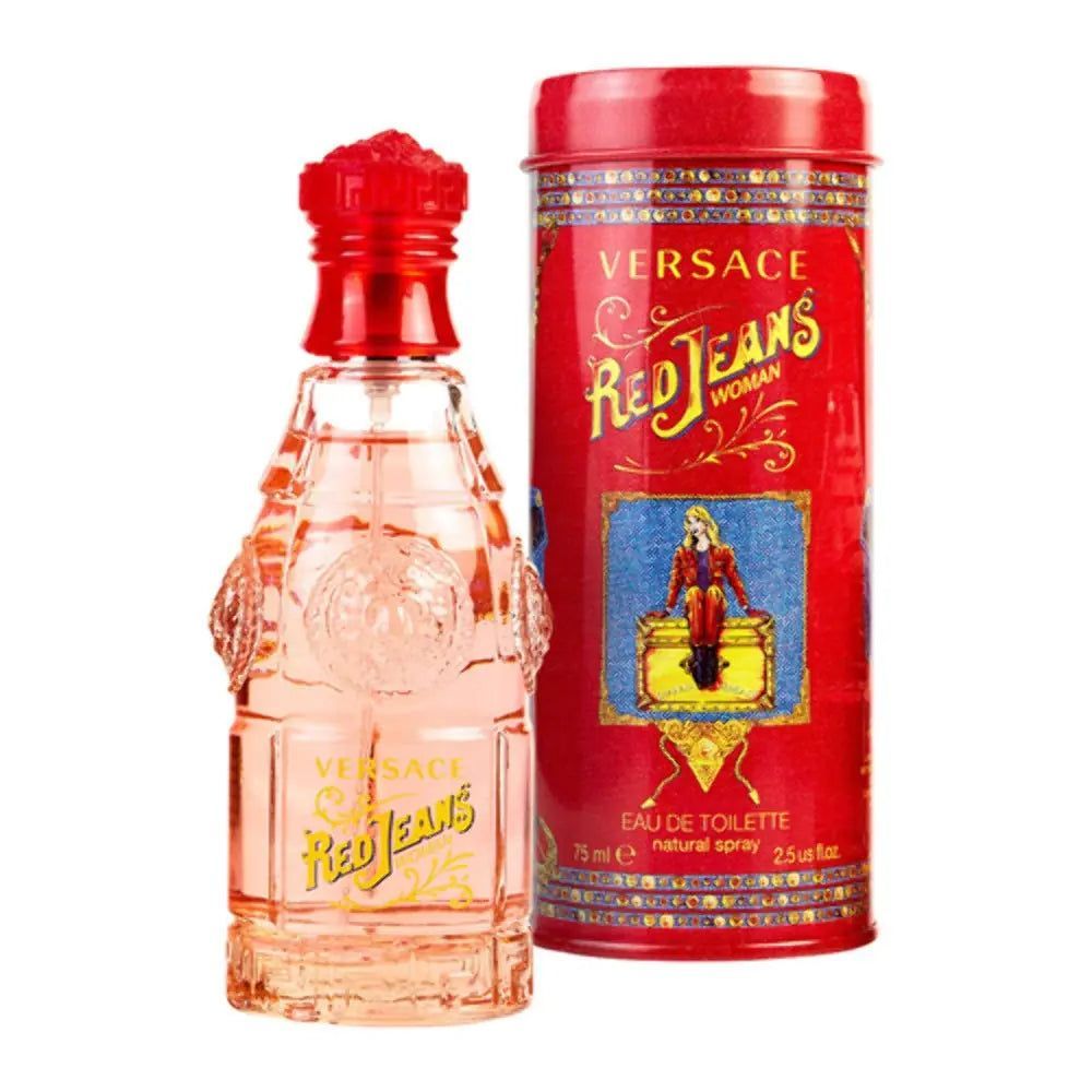 Red Jeans By Versace For Women 2.5 oz EDT Spray - perfumesandrea