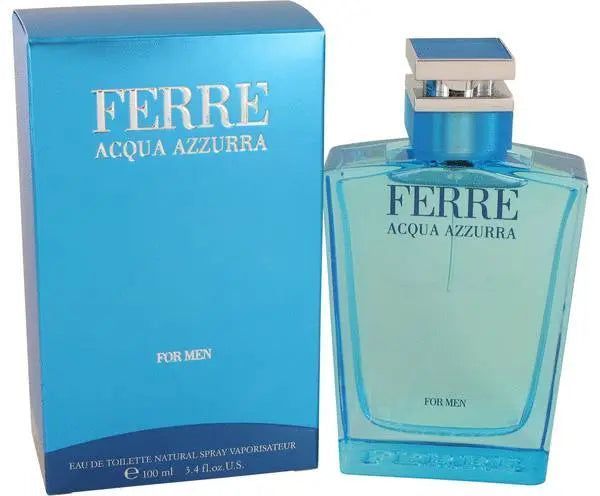 Ferre Acqua Azzurra 3.4oz M EDT Spray