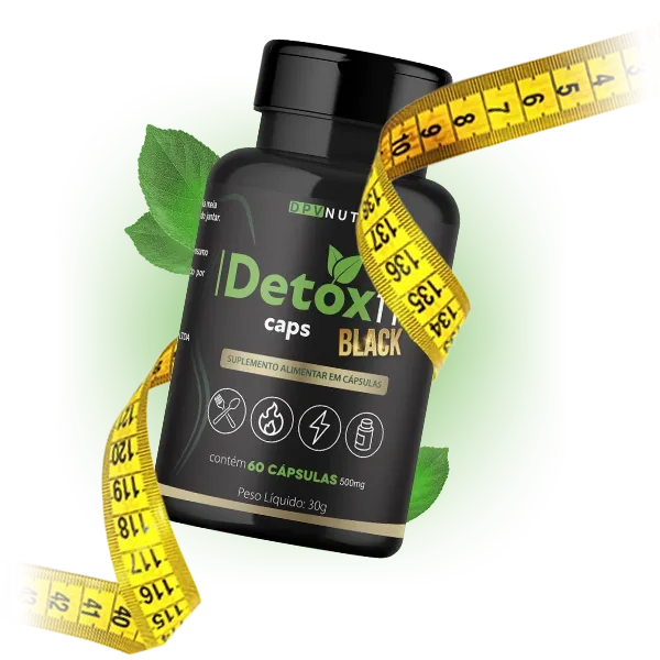 Detox Fit Caps Black Comprar, Preço, Valor, Desconto, Garantia