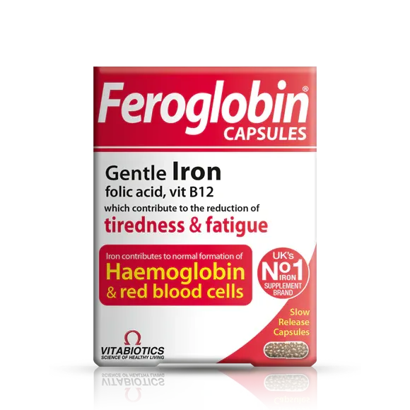Vitabiotics Feroglobin - 30 Capsules