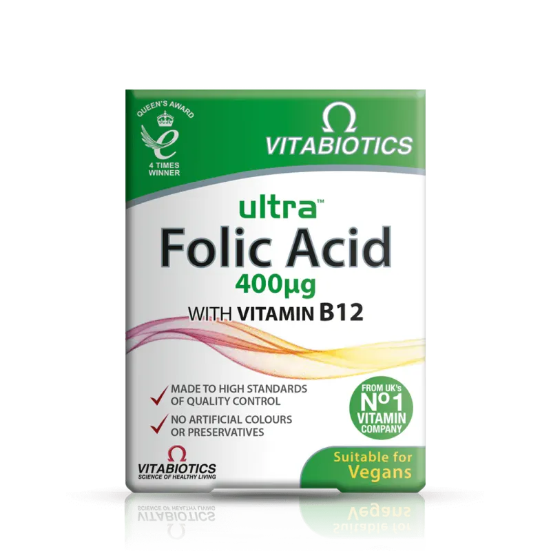 Ultra Folic Acid 60 Tablets