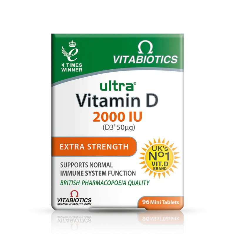 Ultra Vitamin D 2000IU 96 Tablets