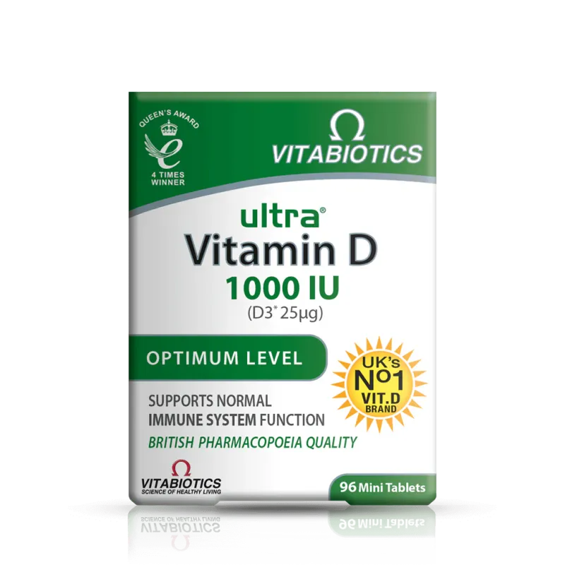 Ultra Vitamin D 1000IU 96 Tablets