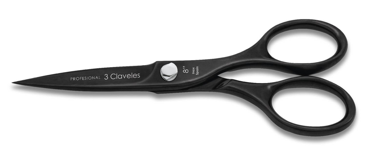 Tijeras cocina chef Acero Inoxidable - PVD Nitruro Titanio - Forjado en Caliente.