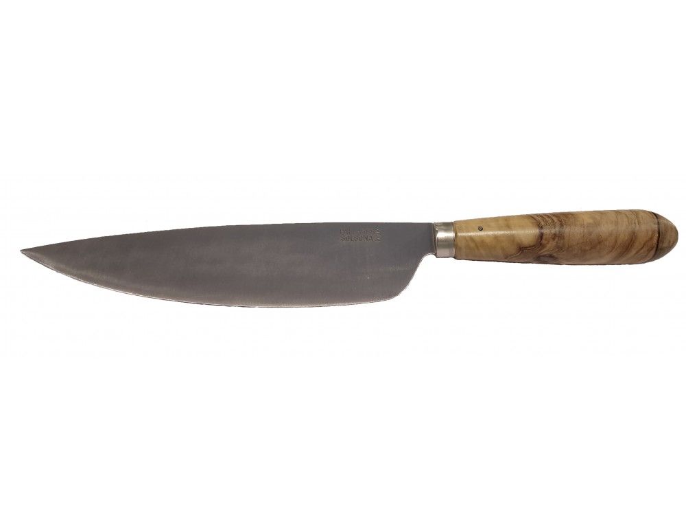 Cuchillo Cocinero Artesanal  22cm.olivo.