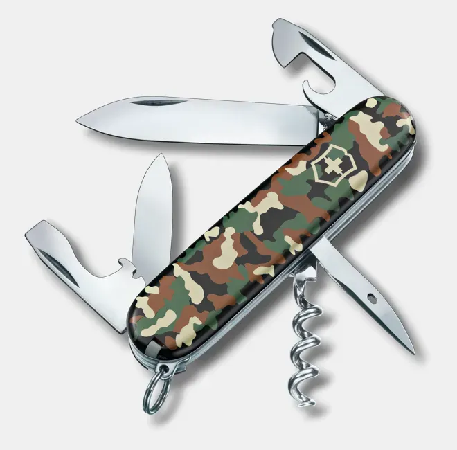 Navaja Spartan Camuflaje 12 funciones.