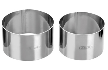 Pack cortapastas lisos 4 cm. y 6cm.