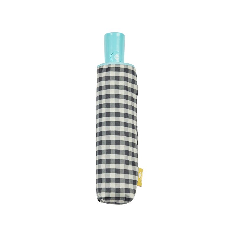 Paraguas plegable auto-open close estampado vichy.