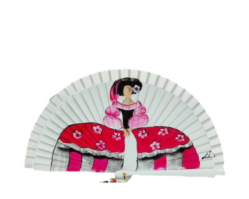 Abanico Artesanía Menina.