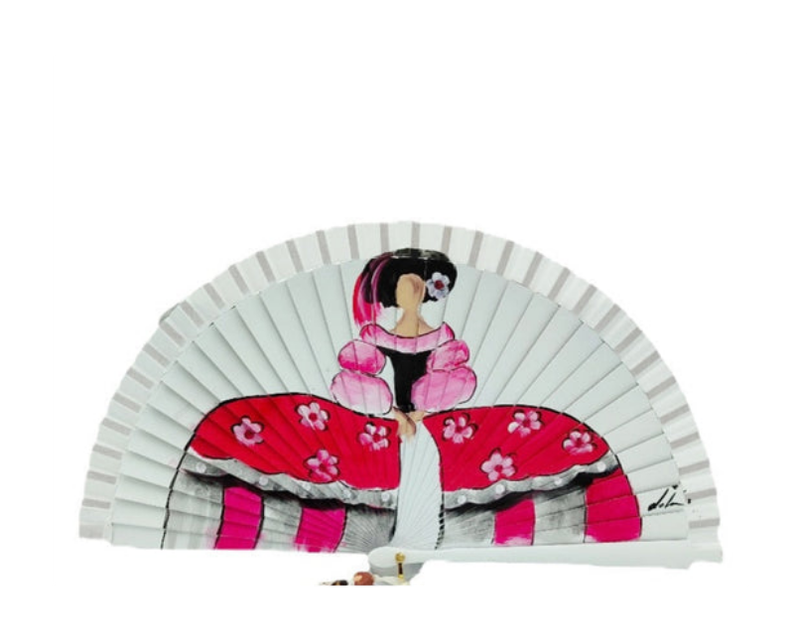 Abanico Artesanía Menina.