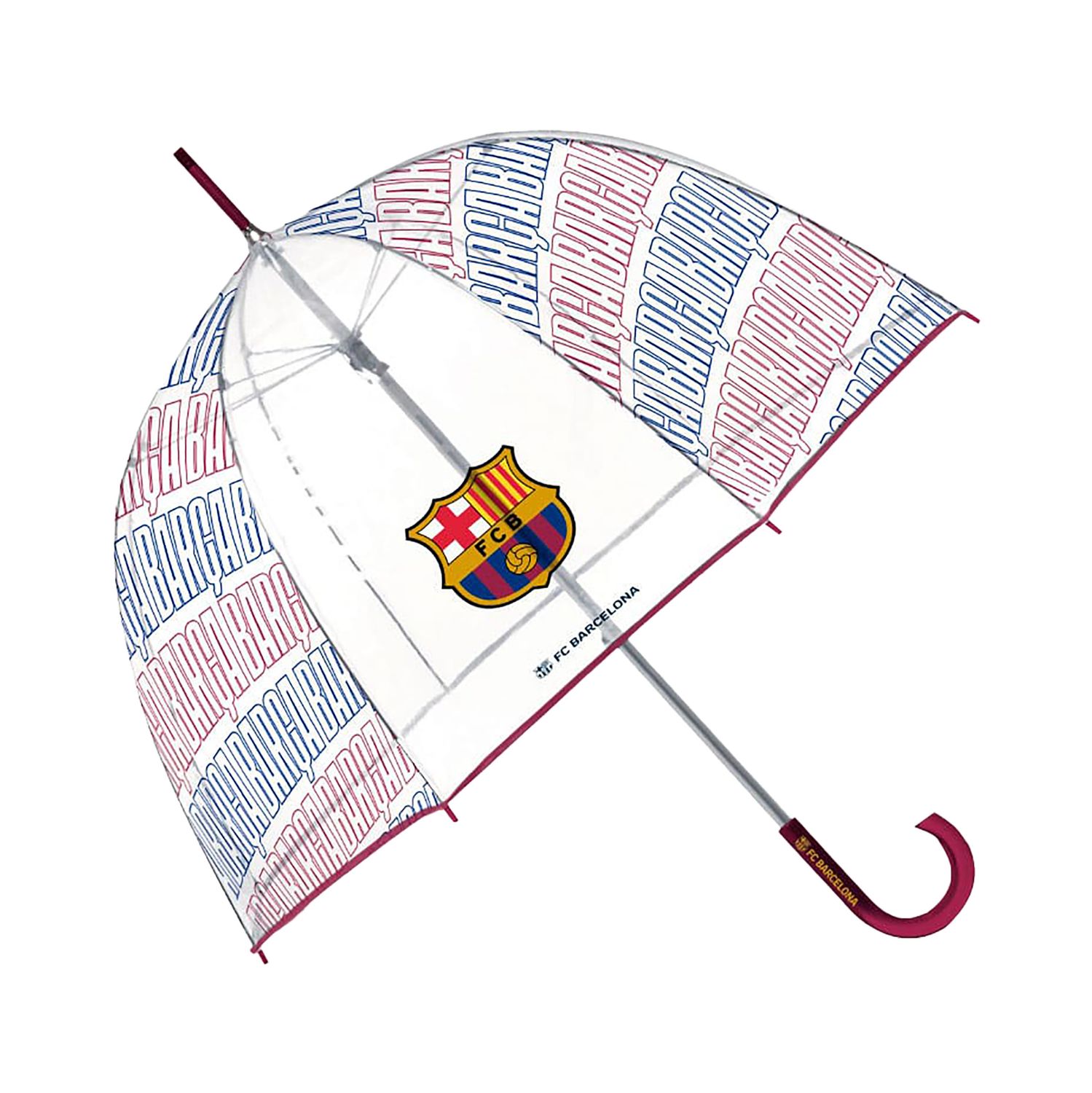 Paraguas Burbuja Transparente F.C.B.