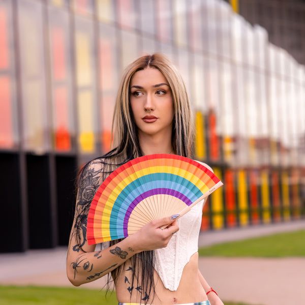 Abanico Rainbow  🌈! 