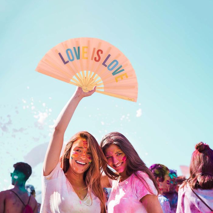 Abanico XXL love is love&quot; 🌈! 